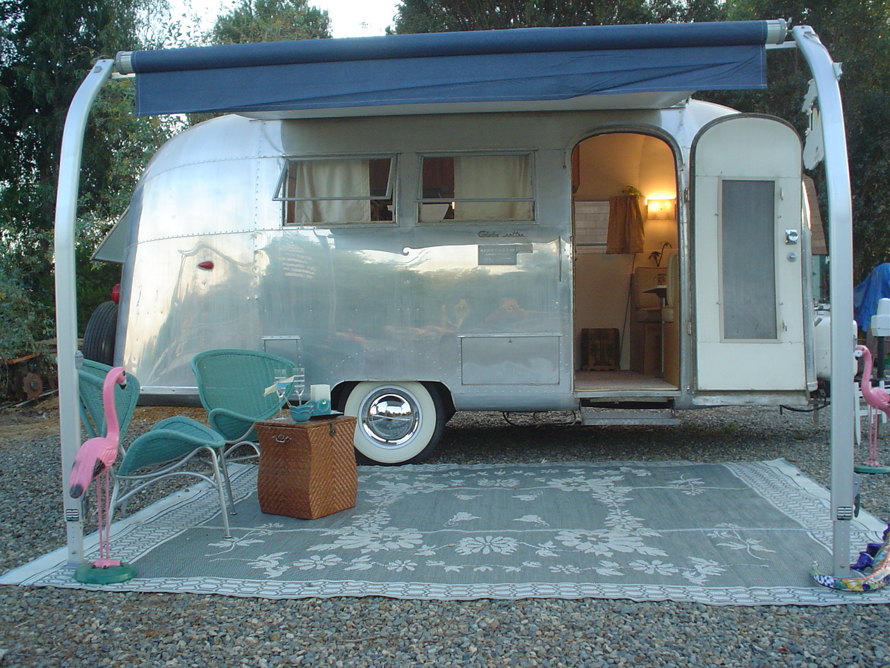 Vintage Airstream Travel Trailer 105